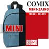 COMIX MINI ZAINO MONOCOLORE 30X20X10 SPORT E TEMPO LIBERO
