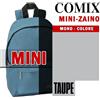 COMIX MINI ZAINO MONOCOLORE 30X20X10 SPORT E TEMPO LIBERO