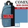 COMIX MINI ZAINO MONOCOLORE 30X20X10 SPORT E TEMPO LIBERO