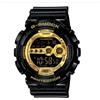 Casio G-Shock GD-100GB-1DR | Orologio digitale Big Face nero e oro | Shock Re...