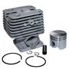 CILINDRO E PISTONE STIHL FS 120 -120R -BT120C - BT121 C tipo vecchio - 018400BM