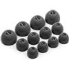 N/A 12 x Gommini Auricolari in Silicone per Bowers & Wilkins Pi5, Pi7 Cuffie