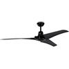 Pepeo Ventilatore industriale a soffitto Pepeo Vourdries Black 142 cm con telecomando incluso