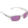 Cressi Yogi e Maka Occhiali da Sole per Bambino, Unisex, Protezione UV 100%, 2-6 Anni, Bianco/Lenti Rosa