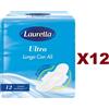 LAURELLA 12 PZ LAURELLA ULTRA LUNGO CON ALI-12 ASSORBENTI USO DIURNO E NOTTURNO