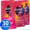 Durex Preservativi Durex Stimolanti PleasureMax con Rilievi 30 Profilattici