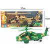 APELPLASTIK srl Giochi per Bambini Elicottero Militare Mistero Luci e Suoni Vari Colori