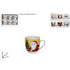 DUE ESSE CHRISTMAS srl Set 6 Pezzi Tazzine Tazze Caffè in Ceramica Natale senza Piattini 6 Decori