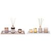 AD TREND Un Kit Profumazione con Vassoio Diffusore e Bastoncini Idea Regalo 2 Fragranze