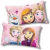 Hermet Coppia federe per cuscino letto Frozen Disney set 2 pezzi 100% Cotone 50x80 cm