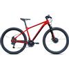 MYLAND Mountain Bike Mtb Uomo Bicicletta 29" Tag.43 Acciaio Rossa Freni Disco 7x3v