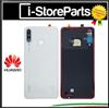 Huawei BACK COVER VETRO POSTERIORE BIANCO ORIGINALE PER HUAWEI P30 LITE MAR-LX1B VETRO