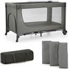 Does not apply Kinderkraft JOY 2 Lettino Bambino 2 in 1, Culla Viaggio, Pieghevole, Giocattoli,
