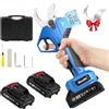 SeeSii 40mm Forbici Potatura a Batteria, Professionali Cesoie Giardinaggio per A
