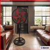 Zephir Ventilatore a Piantana Alta Potenza Metallo 45cm Industriale ZEPHIR zdi45cm 55w