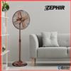 Zephir Ventilatore a Piantana Silenzioso Potente Pavimento ZEPHIR pfv41br Vintage Rame