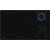 Aeg Piano Cottura Misto 2 Fuochi a Gas 3 Fuochi Induzione 90 cm Nero HF704193NB