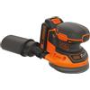 BLACK & DECKER Black And Decker BDCROS18-QW Levigatrice Rotorbitale 18V Litio