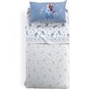 Caleffi Lenzuola Caleffi Frozen Magic singolo completo letto una piazza puro cotone 100%