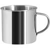 Inoxpran - Pignatto con Manico in Acciaio Inox, Diametro 9 cm, capacità 0,60 L, Adatto ad Ogni Piano Cottura, Resistente ai Graffi e agli Urti, Superficie Liscia, Lavabile a Mano e in Lavastoviglie