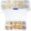 Brass Standoffs and Screw Kits M2 5 Distanziali e Viti in Ottone 180 Pezzi per Esigenze di Comunicazione