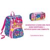 SEVEN ZAINO SEVEN SJ GANG FACCE SDOPPIABILE + ASTUCCIO QUICK CASE girl SCHOOLPACK