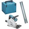 Makita SP6000J1 Sega Circolare ad affondamento 165 mm + Binario guida 1,5m