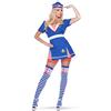 Folat Costume da marinaretta sexy 3 pezzi donne taglia L-XL