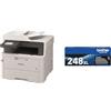 Brother MFCL3760CDW Multifunzione LED a Colori, 26 ppm TN248BKXL toner nero originale fino a 3.000 pagine