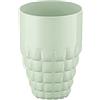Guzzini - Tiffany, Bicchiere Alto in Materiale Plastico - Verde Malva, Ø 9 x h13 cm | 510 cc - 225701243