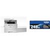 Brother MFCL8340CDW Multifunzione LED a Colori, 30 ppm TN248BKXL toner nero originale fino a 3.000 pagine