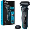 BRAUN Series 5 51-M1200s Rasoio Trimmer Nero e Blu
