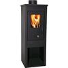 OEM Stufa a Legna e Carbone mod. ERA in Acciaio Verniciato 7 Kw 33x35x94H cm