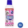 Viakal 4x Viakal Anticalcare 630 Ml. Liquido Fresco Profumo Made In Italy