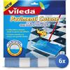 Vileda 6x Vileda Pavimenti Cotone Con Microfibra 50X50Cm 1Pz