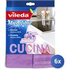 Vileda 6x Vileda Panno Microfibra Cucina