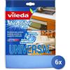 Vileda 6x Vileda Panno Microfibre Plus Universal 1Pz