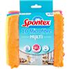 Spontex Panni Microfibra 10 Pezzi Milleusi Made In Italy