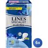 Lines 6x Lines Specialist Per Incontinenza Protection 12 Pezzi Extra