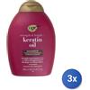 Ogx 3x Ogx Shampoo 385 Ml. Keratin Oil