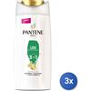 Pantene 3x Pantene 3In1 Shampoo 675 Ml. Lisci Seta