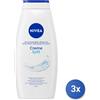 Nivea 3x Nivea Bagno 750 Ml. Creme Soft