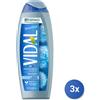 Vidal 3x Vidal Doccia 250 Ml. Talco Made In Italy