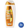 Vidal 3x Vidal Doccia 250 Ml. Miele D'Acacia & Vaniglia