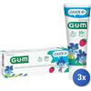 Gum 3x Gum Dentifricio 50 Ml. Bimbi Junior 6+ Anni Fragola Made In Italy