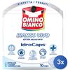 Omino bianco 3x Omino Bianco Smacchiatore Tessuti Tabs 10 Pezzi Bianco Vivo Made In Italy
