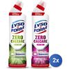 Lysoform 2x Lysoform Wc Gel 750 Ml. Zero Calcare Misto Rosa/Lime Made In Italy (1 PEZZO
