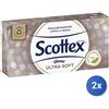 Kleenex 2x Scottex Kleenex Veline 80 Pezzi Ultra Soft