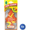 Arbre magique 6x Arbre Magique Fruit Cocktail Deodorante Per Auto
