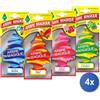 Arbre magique 4x Arbre Magique Deodorante Auto Pinetto Double Essence FRAGRANZA MISTA